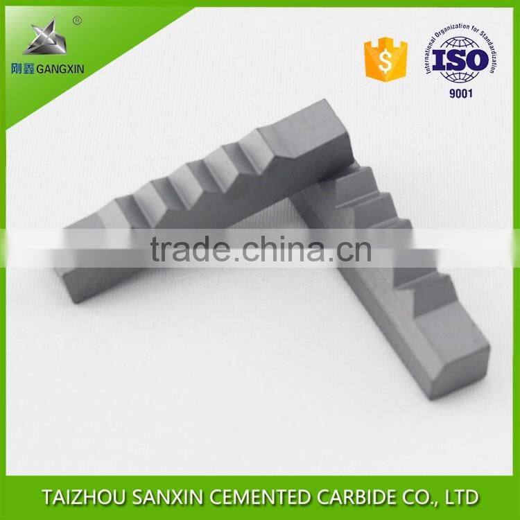tungsten carbide inserts for jaw tools in machine