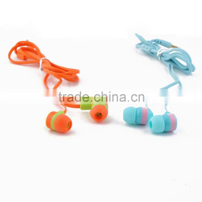 super bass earphone long wire shoe lace stylish earhones X48