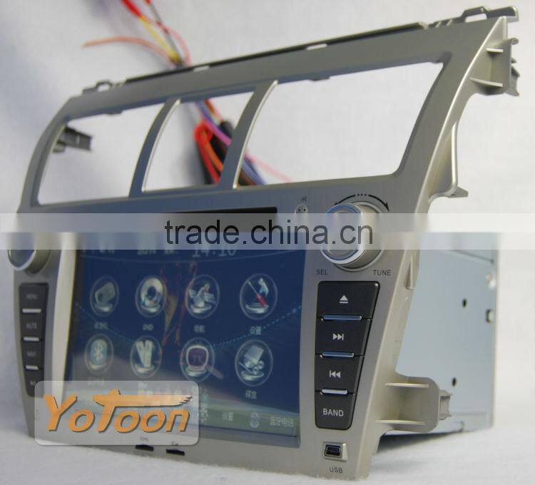 Yotoon Factory Newest 7'' GPS Navigation System Car DVD player Special Use for New Toyota Vios