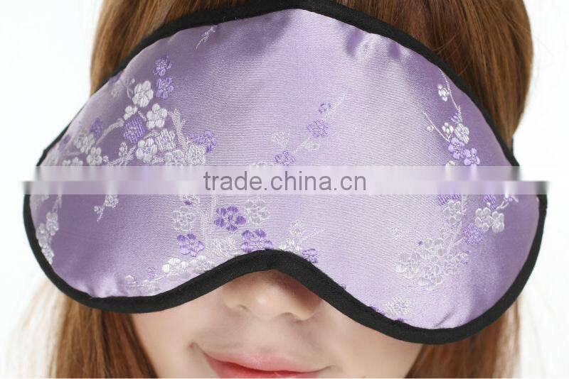 Microwaveable Lavender Silk Fabric Eye Mask
