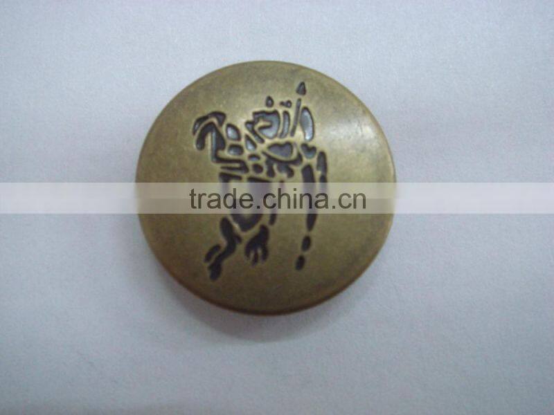 18mm anqi-brass washable dry cleaning snap button