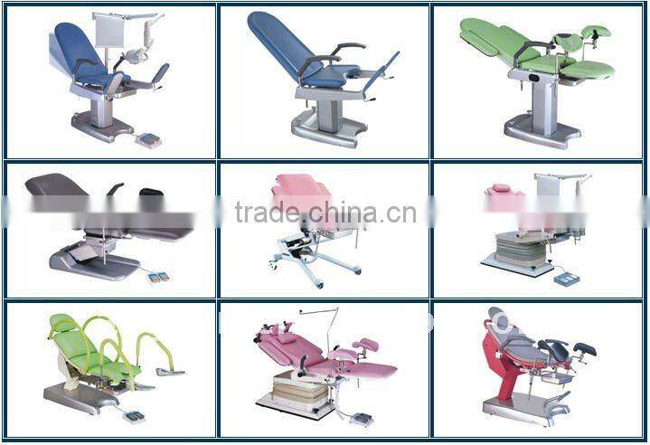 AG-S102B CE manual chair gynecological examination set