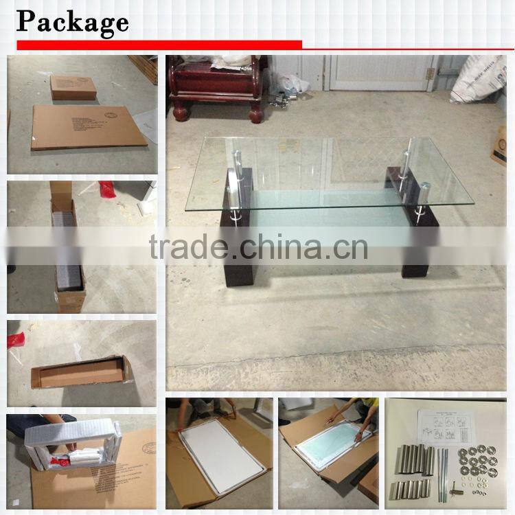 good quality modern glass dining table