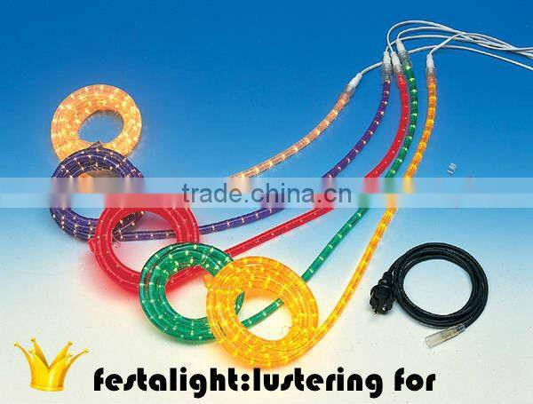 clear white LED Rope Light 5-wire