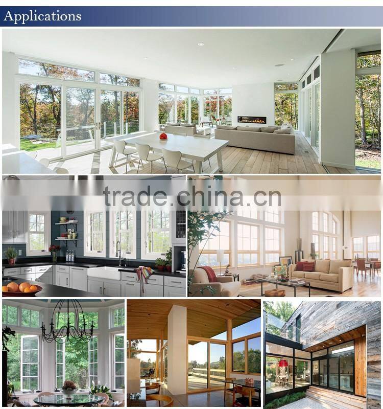 aluminum double glass folding balcony door designs