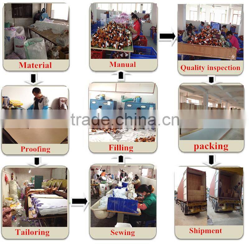 Cartoon charater dolphin plush toy