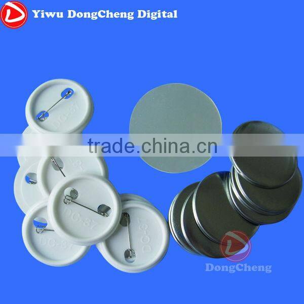 (44mm (1.3/4")pin button badge machine+ Circle Cutter +500pcs pin button badge machine maker