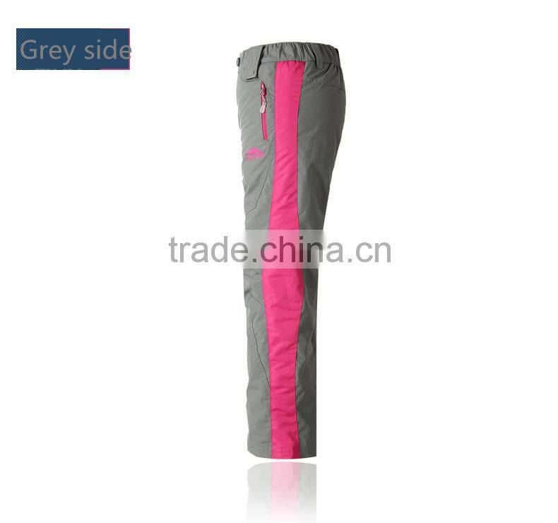 Top selling waterproof outdoor polyester ski pants,hiking pants,children sport pants