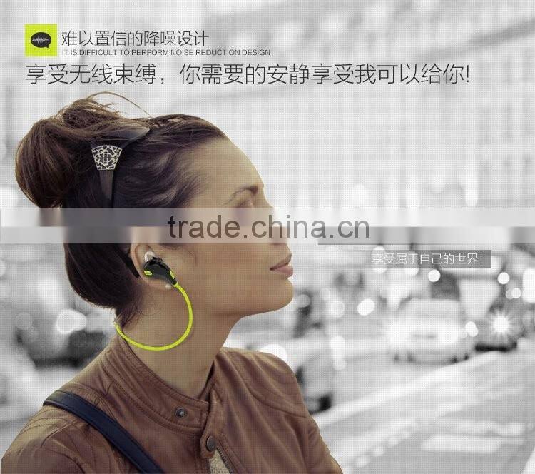 Newest wireless bluetooth headphone, stereo bluetooth Headset QY7, Sport Wireless Headphone