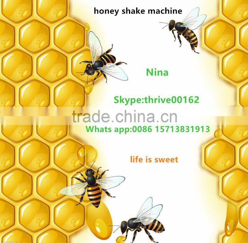 4 frames honey extractor,Beekeeping equipment,Automatically turn honeycomb honey shake machine