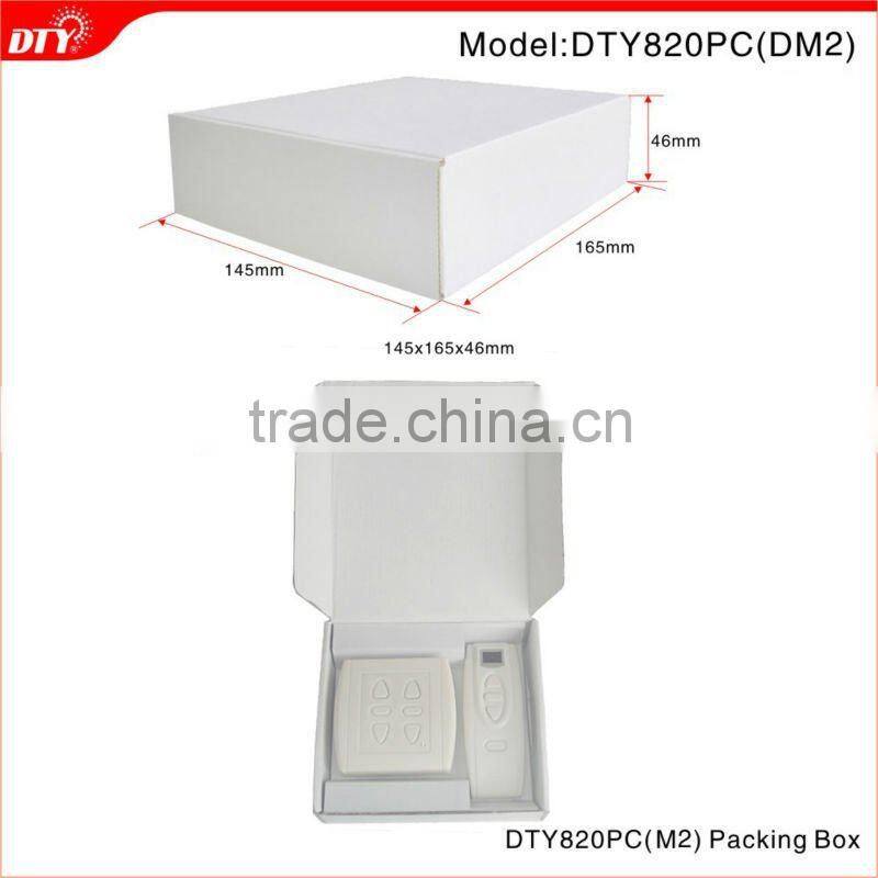 Dual DC tubular motor wireless remote control