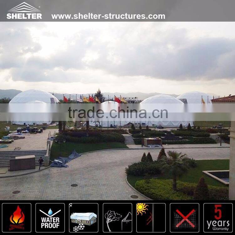 100 People Modular Structure Dome Event Tent With PVC Sidewall