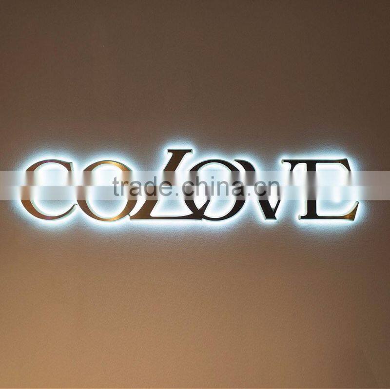 led light channel letter sign, led sign board