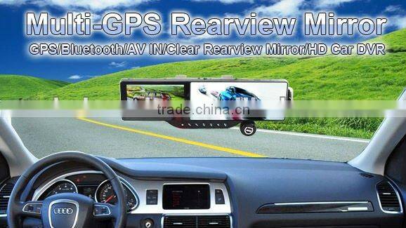 The E-Book reading 145 degree gps car dvr camera