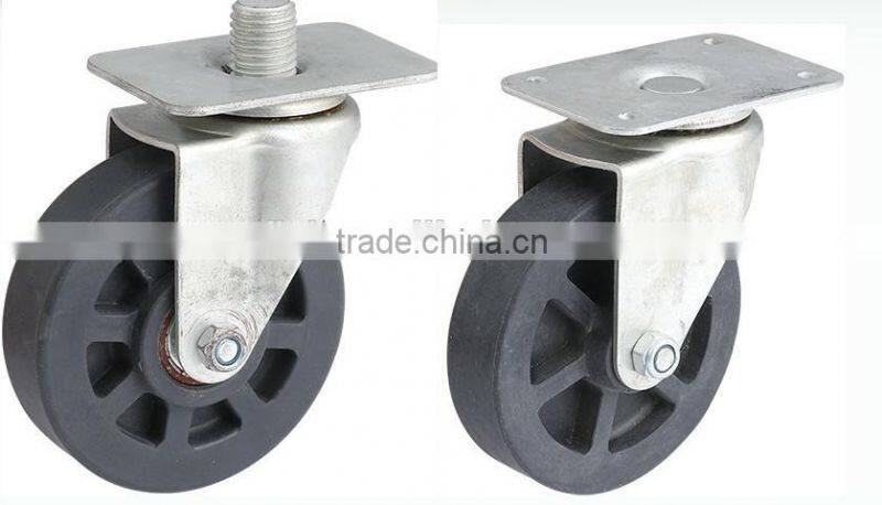 freezer wheel Rubber roller caster wheel ball type freezer 360 turning wheels refrigerator wheels,supermarket refrigerator/freez