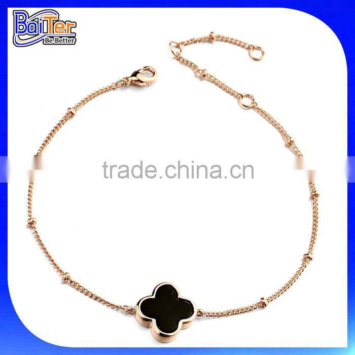 Custom Fashion Rose Gold Initial Cuff Bracelet 925 Sterling Silver Gold Initial Bangle Bracelet