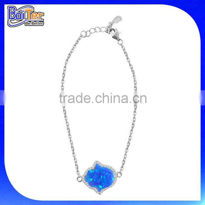 Alibaba Express Hamsa Hand Evil Eye Wire Cuff Bangle Bracelet, Custom Cheap Alloy Expandable Wire Evil Eye Bangle Bracelet