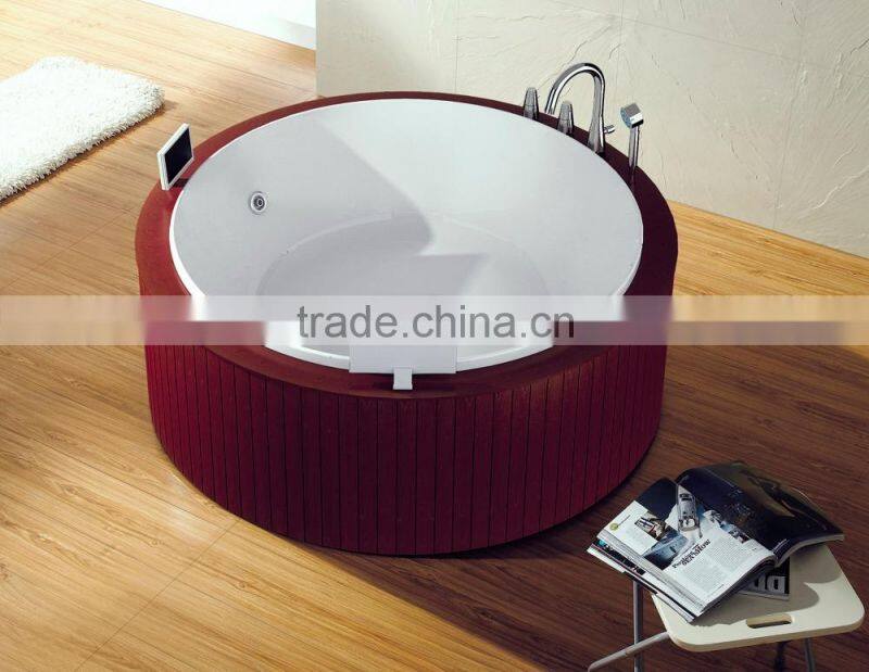 cUPC round drop in bathtub,elder man tub,round drop in bathtub