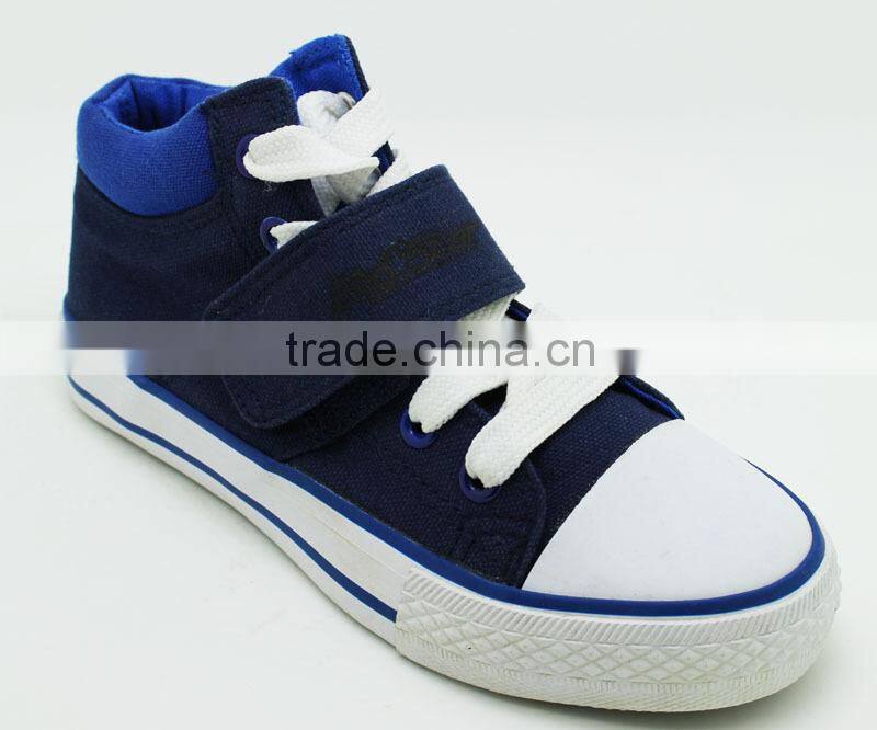CHINA CASUAL FASHION VELCRO CANVAS SAFETY KID SHOE 2015