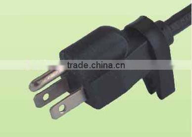 3pin PVC America / Canada POWER CORD with UL and CUL China manufacturer