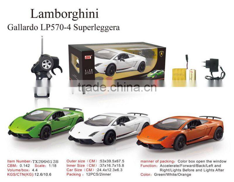 2014 Newest 4 Channel 1:18 Gallardo LP570-4 Superleggera Remote Control Car