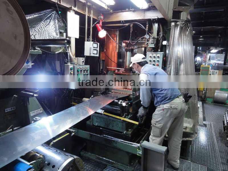 Stainless steel High precision thickness 0.010mm - 0.099mm , width 3.0 - 300mm Small quantity, short time delivery