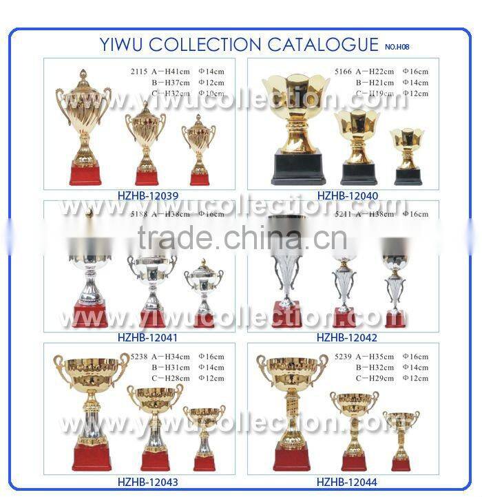 3d soccer trophy cup with man,sport metal trophy,trophy medal metal with wooden gift box