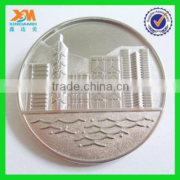 Custom commemorative metal coins