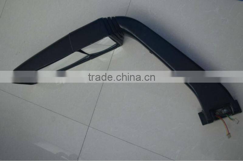 Electrical and manual bus rear view mirror