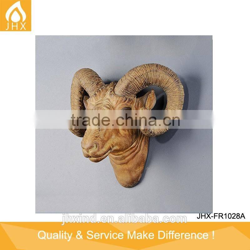 Wholesale Resin Sheep Skull Decorated Artificial Animal