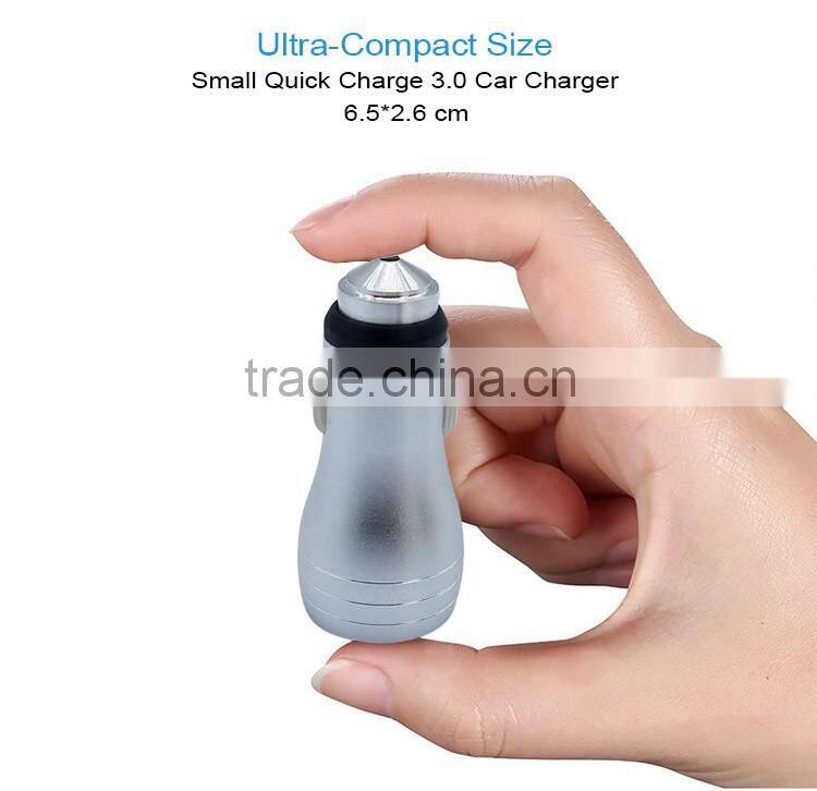 5V3A dual usb qc 3.0 car charger for iphone
