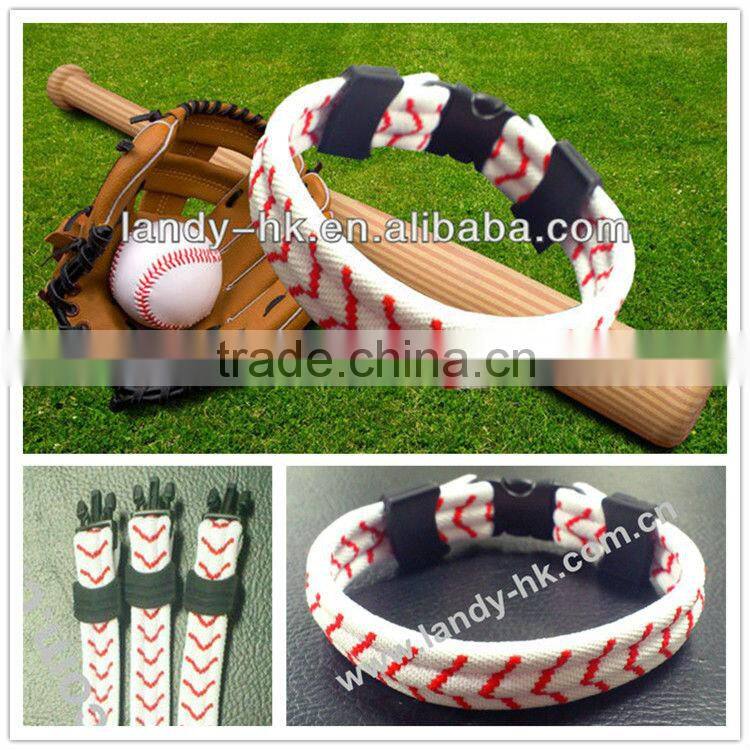 Competitive price Nice quality white braided rope bracelet