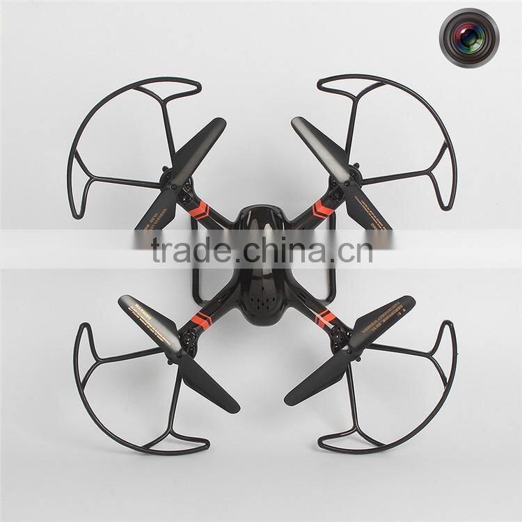 Funny 6 axis gyro black white plastic rc racing drone middle size radio contro quadcopter 3D fly aircraft con camera for sales