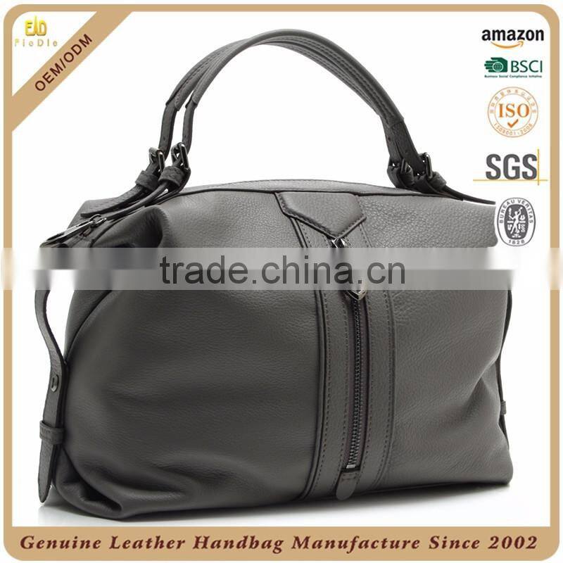 CSS1497-001 2016 OEM/ODM Italian Soft Genuine Leather Small Designer Handbag from Chinese Genuine Leather Handbag Factory