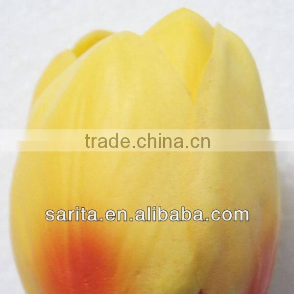 wholesale PU tulip artificial flowers for decoration