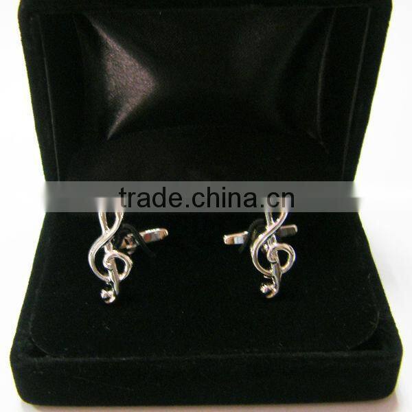 High-end fashion elegant Jewelry box packaged funny cufflink tie clips