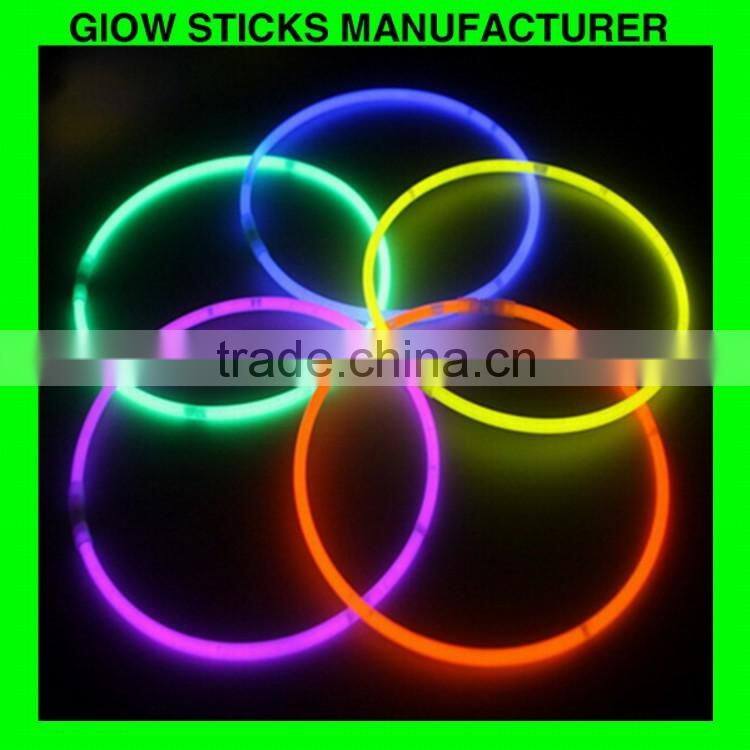 custom design glow stick necklace
