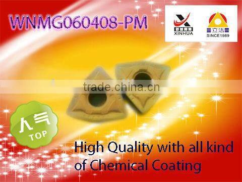 Zhuzhou cemented Carbide insert ISO Turning cutting tools WNMG-PM with high quality