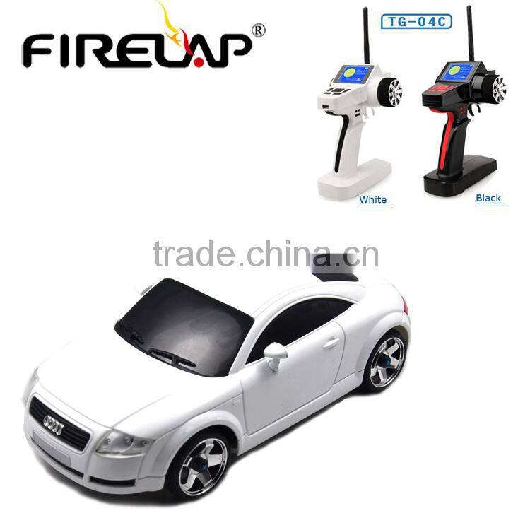 1:28 4WD White Remote Control Small Racing Car