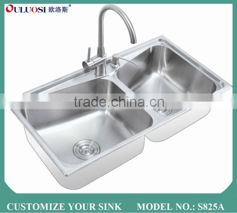 latest crazy selling short-time delivery pottery sink S825A