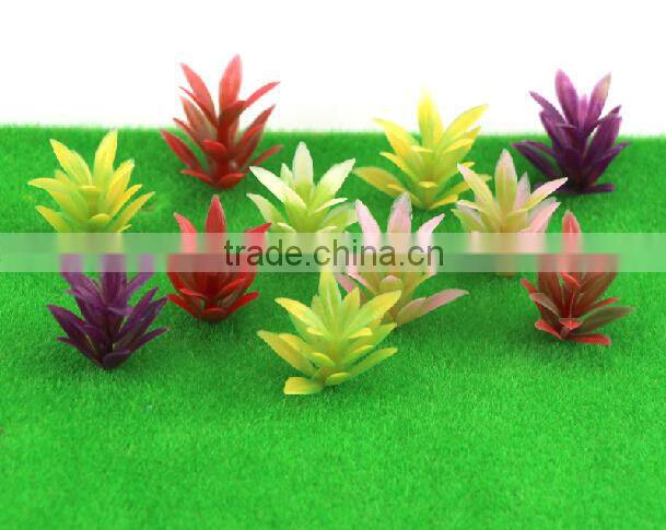 new model flower in plasic profile, scale model flower in model building, Z scale model flower, architecture model flower