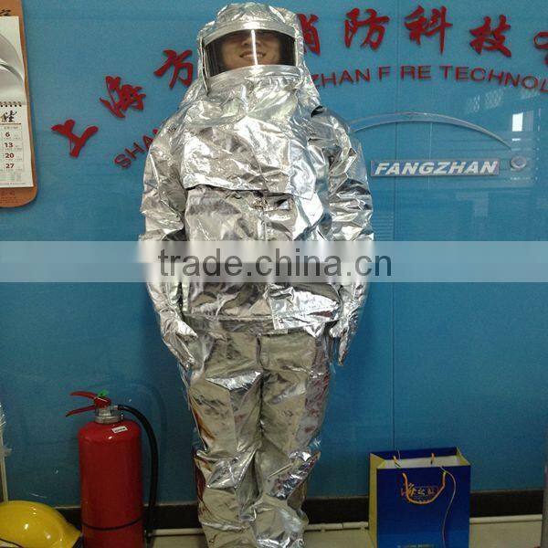 heat resistant suit fireman suit aluminum suit fire fighting cloth