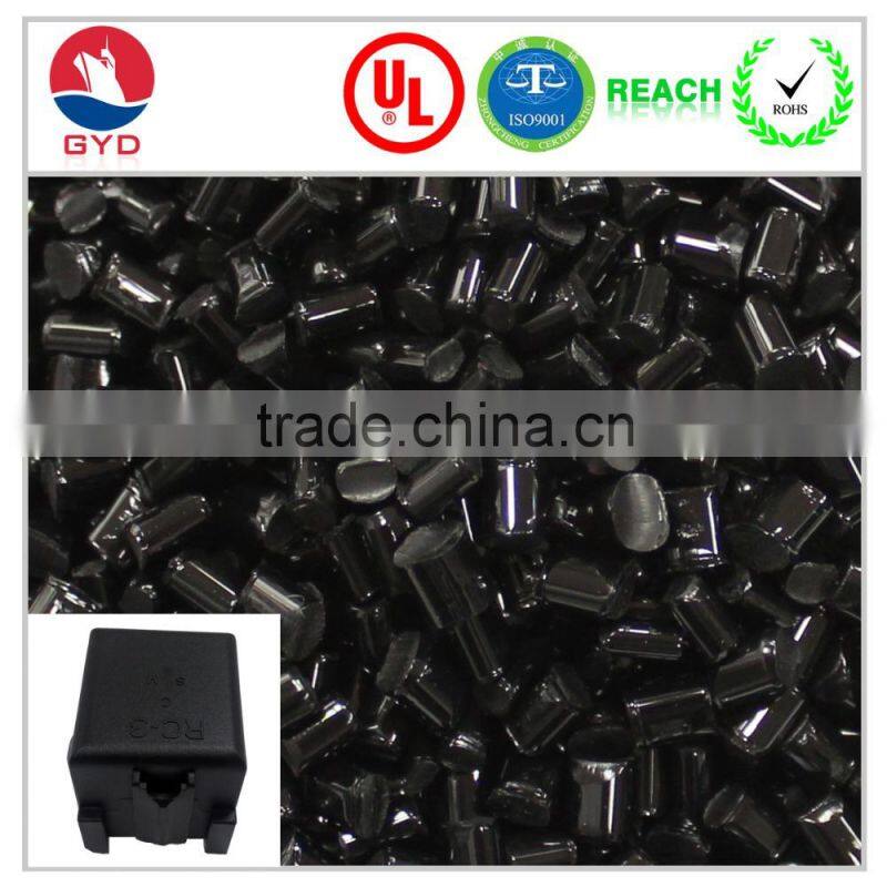 heat resistant fire retardant polyamide nylon material ppa pellet, glass fiber filled PPA material