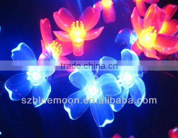 2013 cherry flower shape led light
