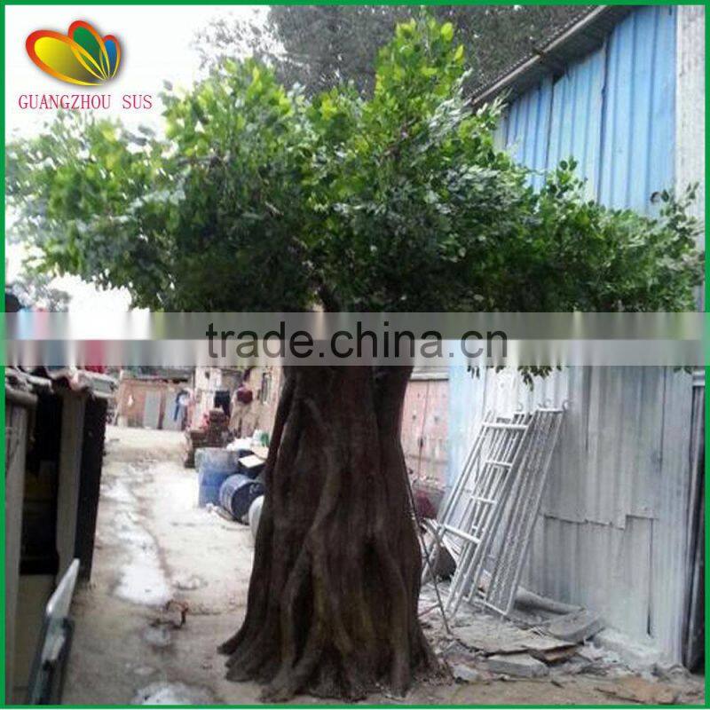 Wholesale artificial big tree fiberglass artificial ficus tree large outdoor & outdoor decor artificial ficus tree