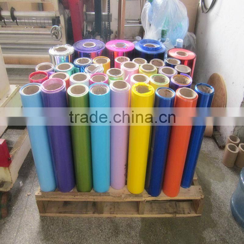 Best Sell Decorative Different Colors PET Fluorescent Protective Film