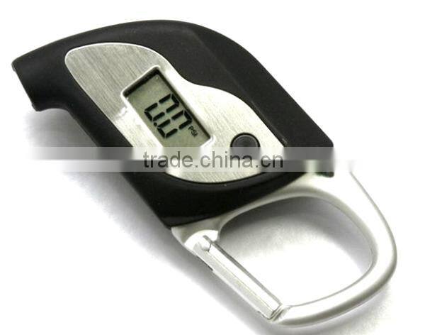 KeyChain Digital Tire Pressure Gauge with Compass function