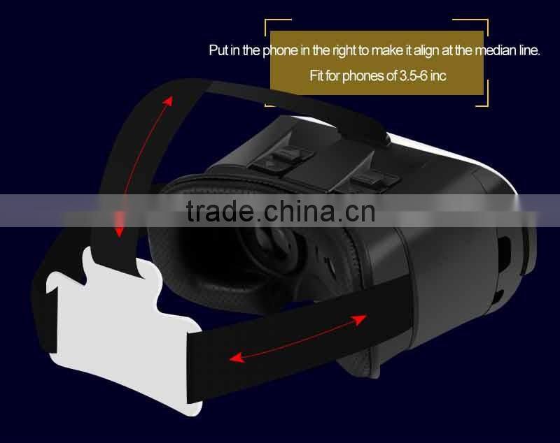 Vr Box 3.0 Virtual Reality Glasses For 3.5~6.0 Inch Mobile