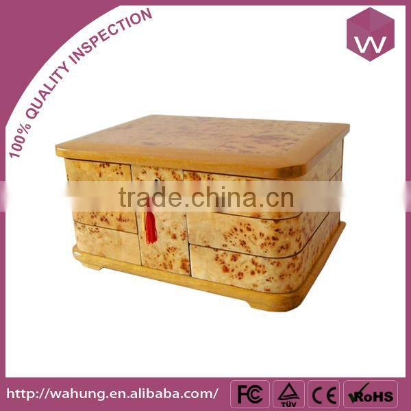 Glass Window antique wood empty cigar boxes manufacturer