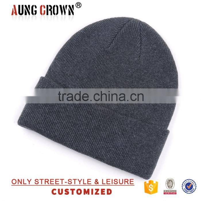 2016 Hot Sale Blank Beanies Caps/Hats
